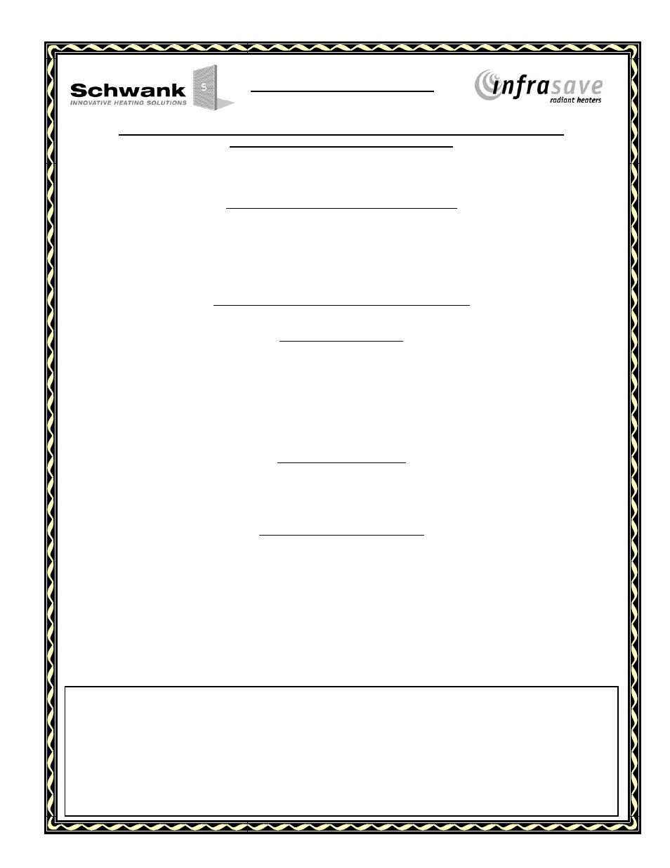 Schwank 4002J Portable Patio Heater User Manual | Page 17 / 17