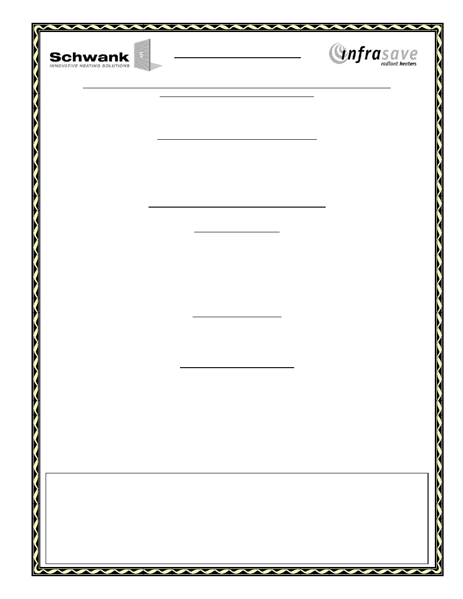 Schwank 4N/L62-J Pole Mounted User Manual | Page 19 / 19