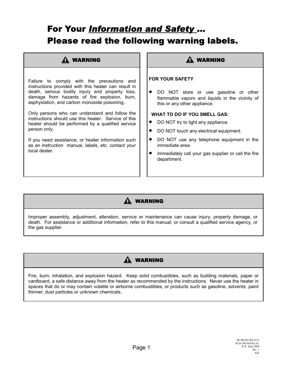 Schwank SCH-200 Construction User Manual | Page 5 / 15