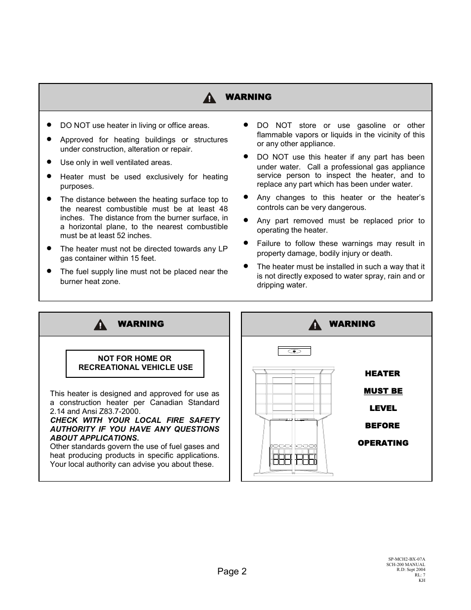 Schwank SCH-200 Construction User Manual | Page 6 / 15