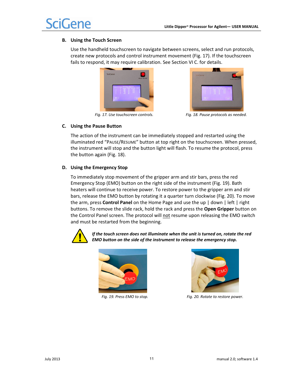 SciGene Little Dipper Processor for Agilent User Manual | Page 12 / 26