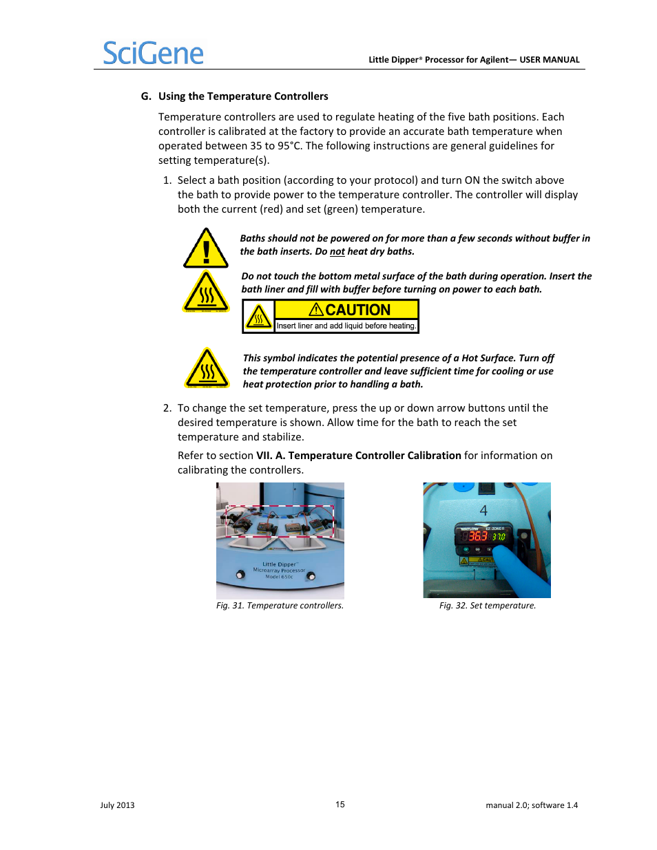 SciGene Little Dipper Processor for Agilent User Manual | Page 16 / 26