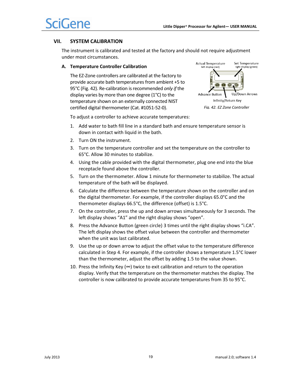 SciGene Little Dipper Processor for Agilent User Manual | Page 20 / 26