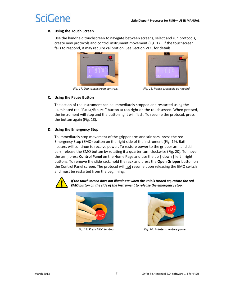 SciGene Little Dipper Processor for FISH User Manual | Page 12 / 26