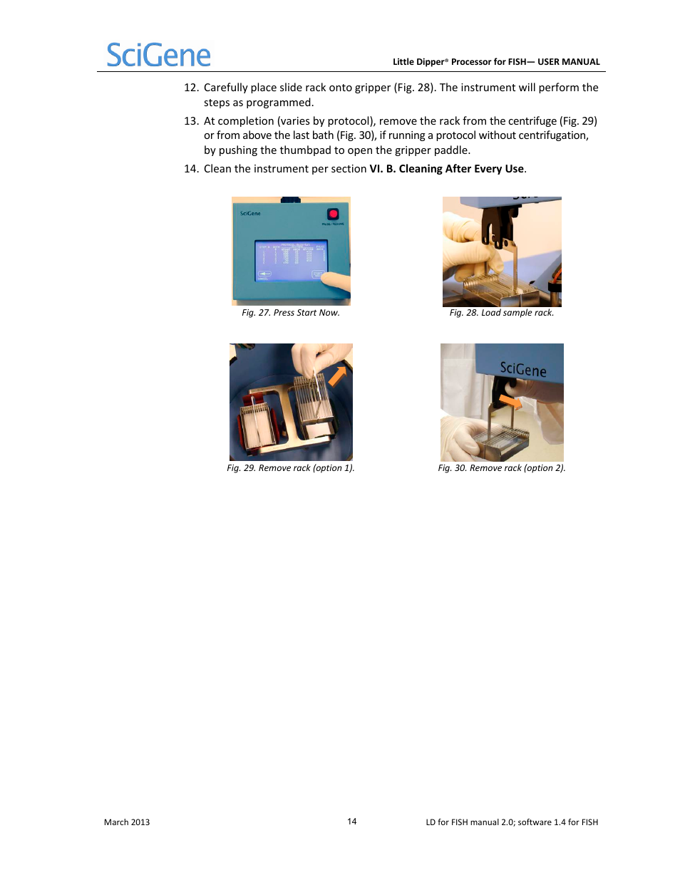 SciGene Little Dipper Processor for FISH User Manual | Page 15 / 26