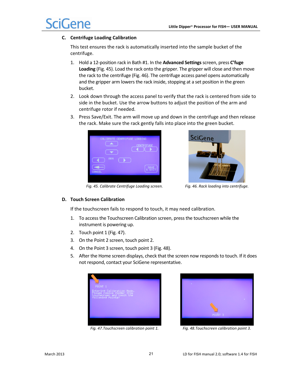 SciGene Little Dipper Processor for FISH User Manual | Page 22 / 26