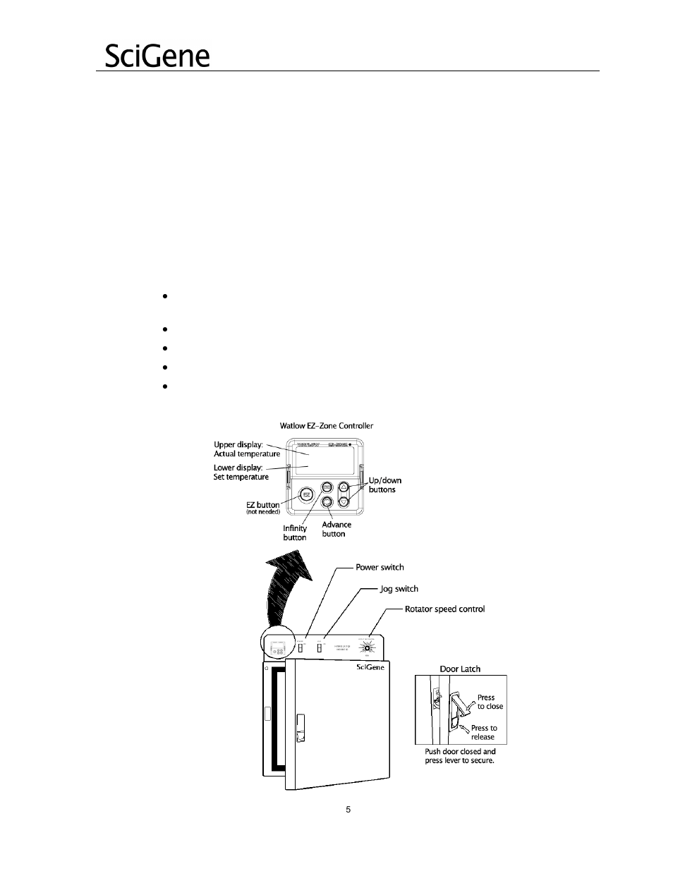 SciGene 400 Hybridization Incubator User Manual | Page 6 / 12