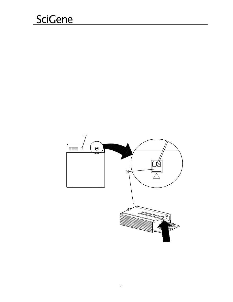 Iv. maintaining your oven | SciGene 700 Microarray Oven User Manual | Page 10 / 12