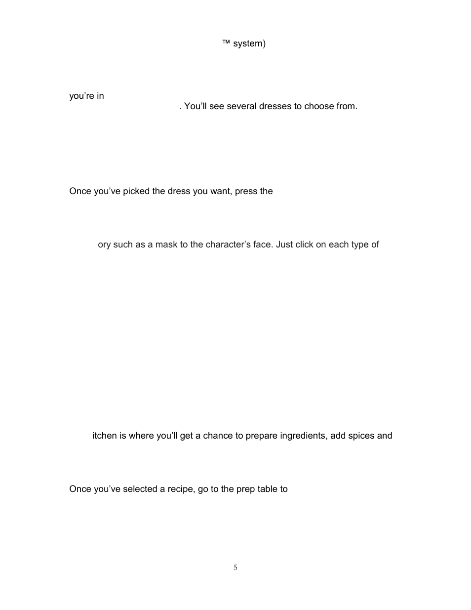 Disney Interactive Studios The Princess and the Frog for Wii User Manual | Page 5 / 7