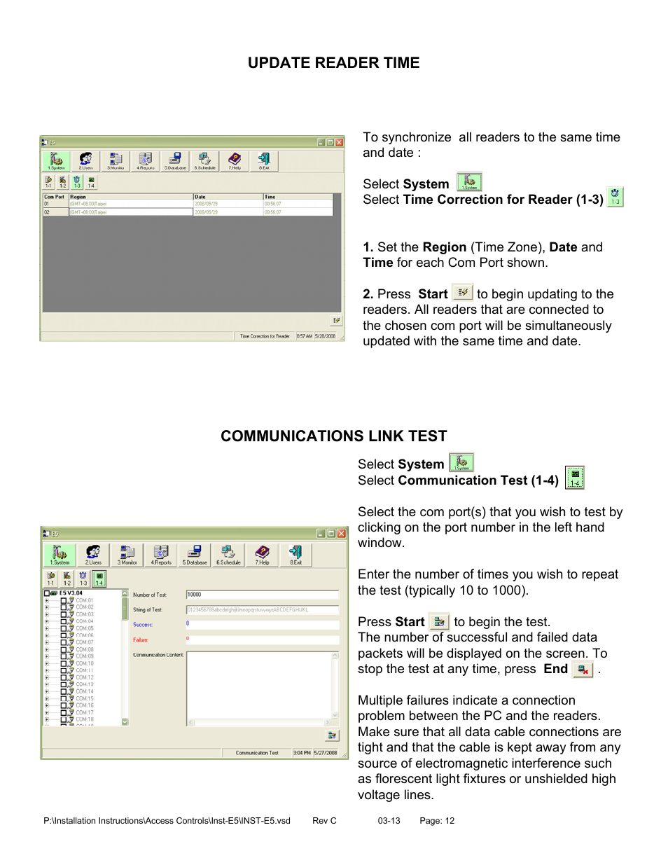 SDC E5 Series Access Control System User Manual | Page 15 / 30