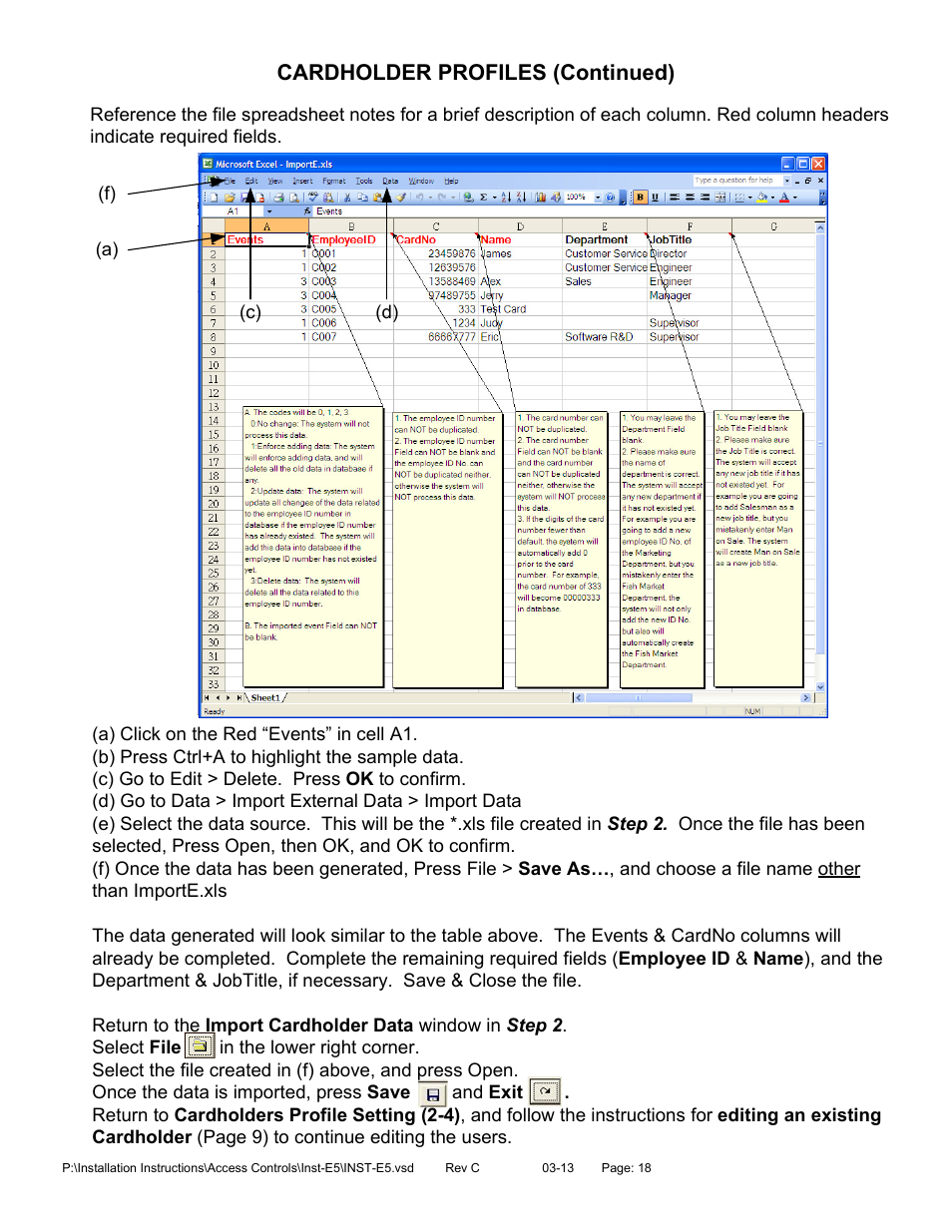 SDC E5 Series Access Control System User Manual | Page 21 / 30