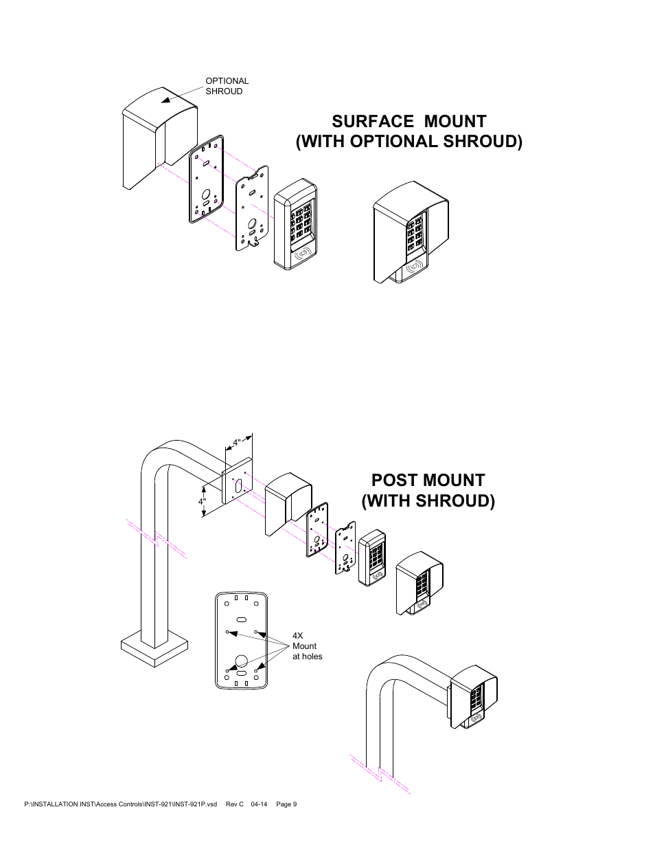 SDC 921P EntryCheck User Manual | Page 9 / 9