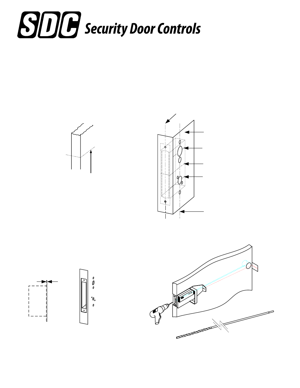 SDC Z7835 SERIES MORTISE LOCK User Manual | 10 pages