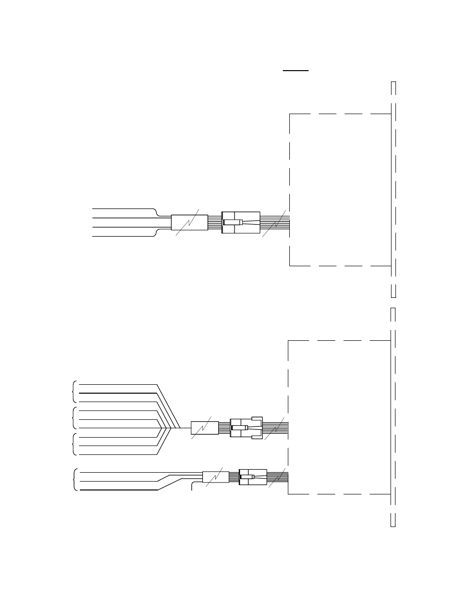 4 pin conector wiring with options | SDC Z7835 SERIES MORTISE LOCK User Manual | Page 5 / 10