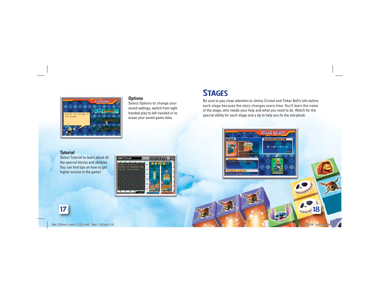 Stages | Disney Interactive Studios Meteos: Disney Magic User Manual | Page 10 / 13