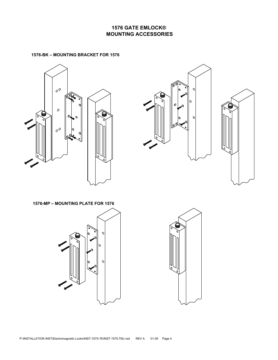 SDC 1576 EMLOCK User Manual | Page 4 / 5