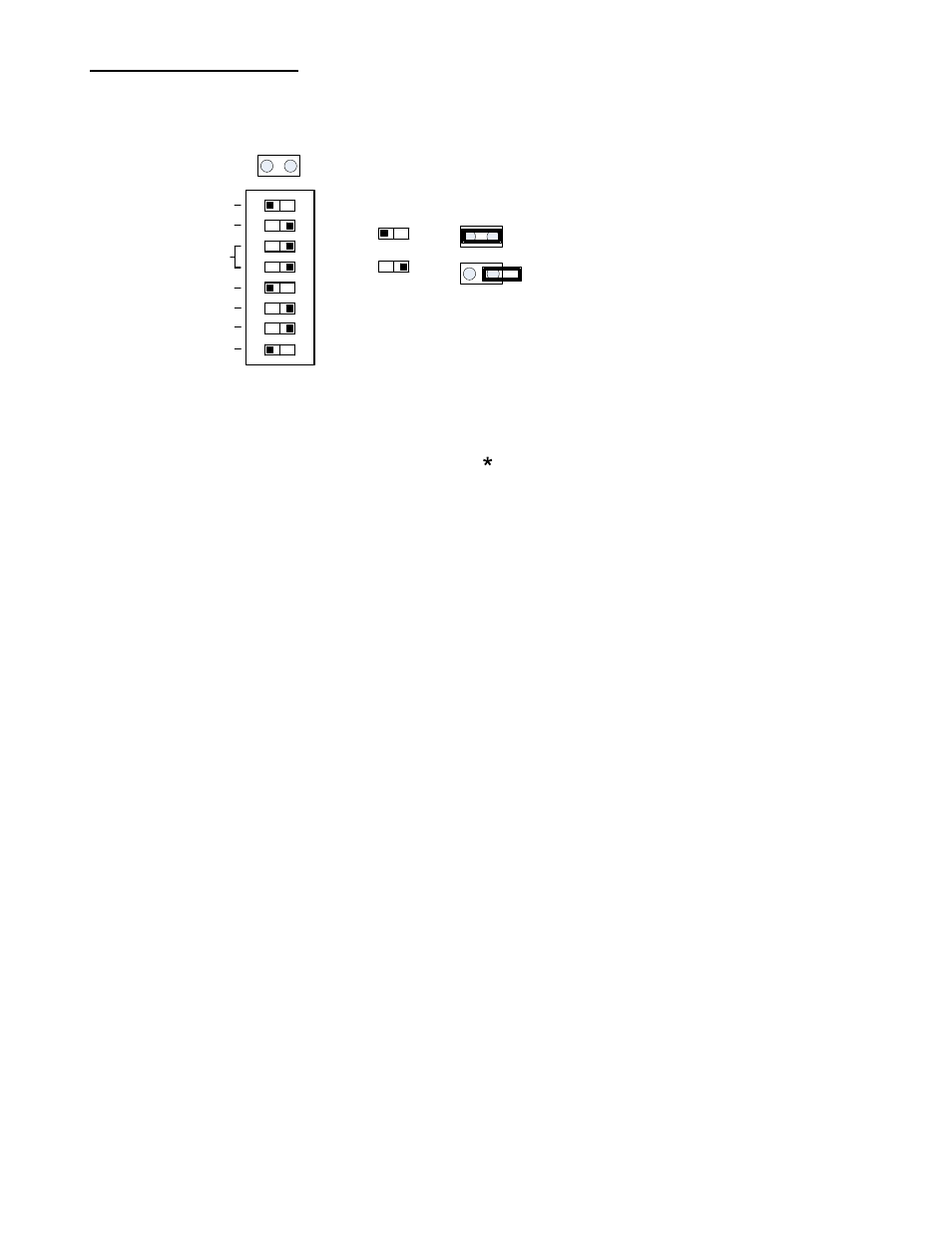 Dip switch settings | SDC 1511T EXIT CHECK DELAYED EGRESS EMLOCK User Manual | Page 10 / 13