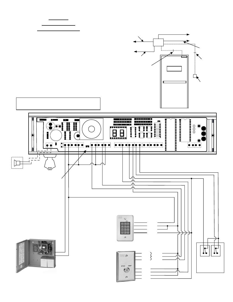 Wiring to infant & patient protection systems, System operation | SDC 1511T EXIT CHECK DELAYED EGRESS EMLOCK User Manual | Page 8 / 13