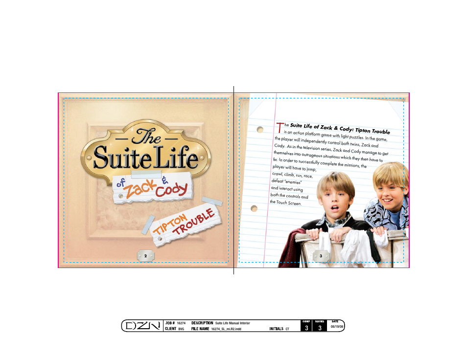 Disney Interactive Studios The Suite Life of Zack and Cody: Tipton Trouble User Manual | Page 2 / 15