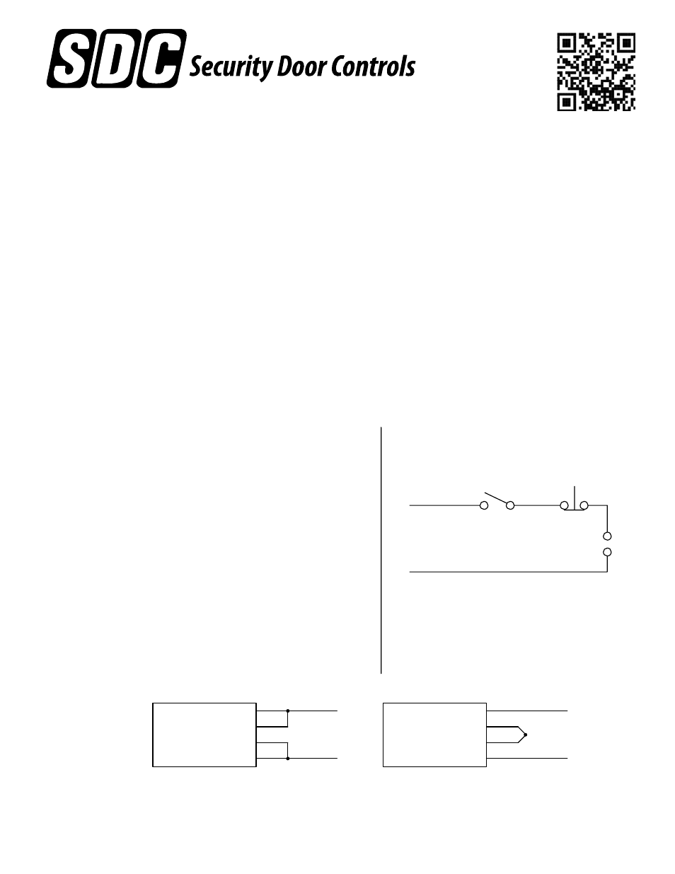 SDC 80 SERIES ELECTRIC LOCKS User Manual | 2 pages