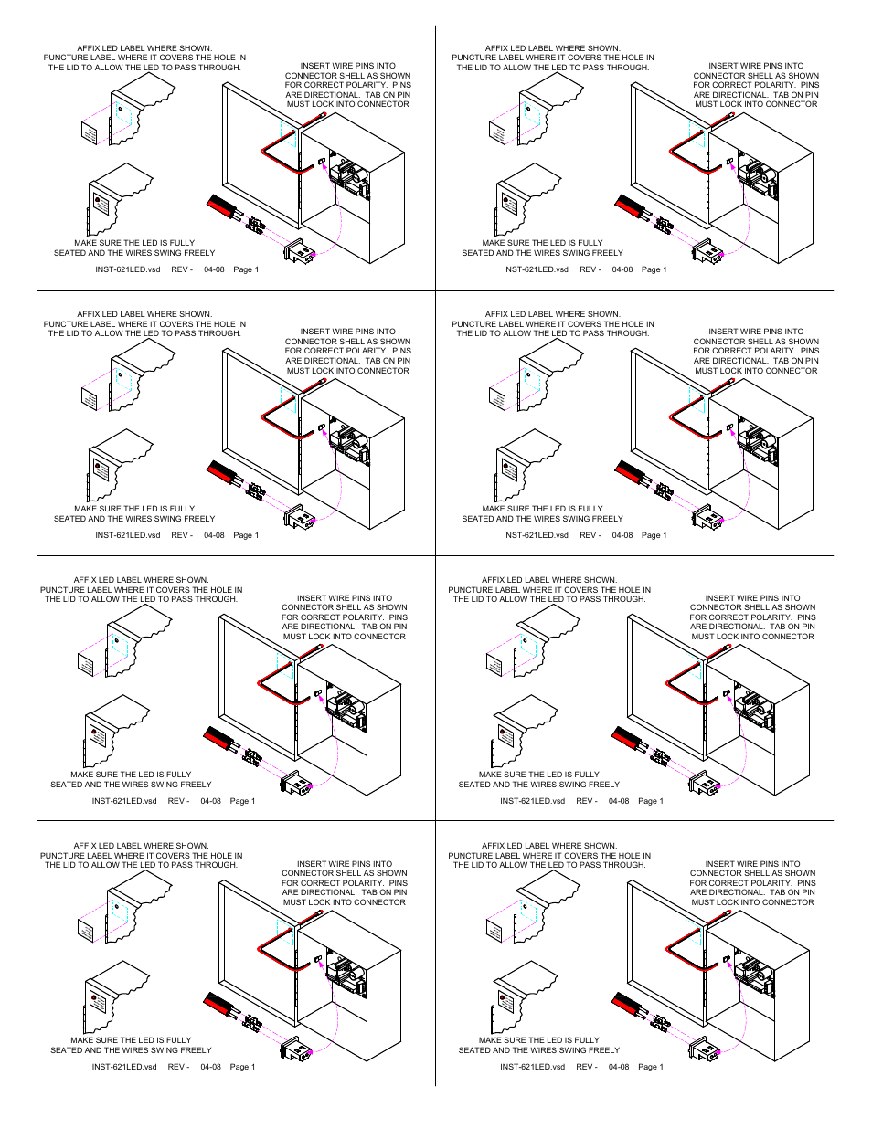 SDC 621 SERIES User Manual | Page 3 / 3