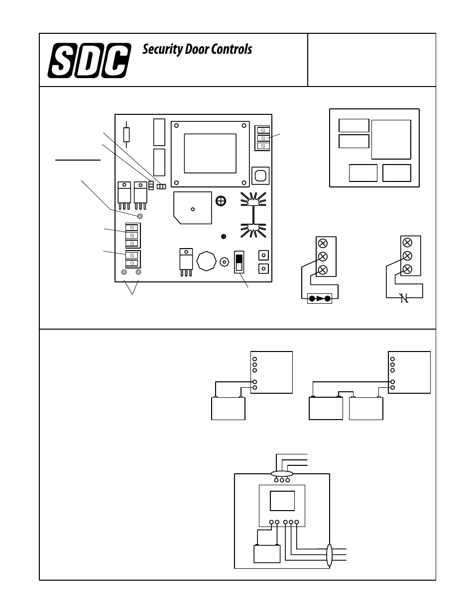 SDC 632RF User Manual | 2 pages