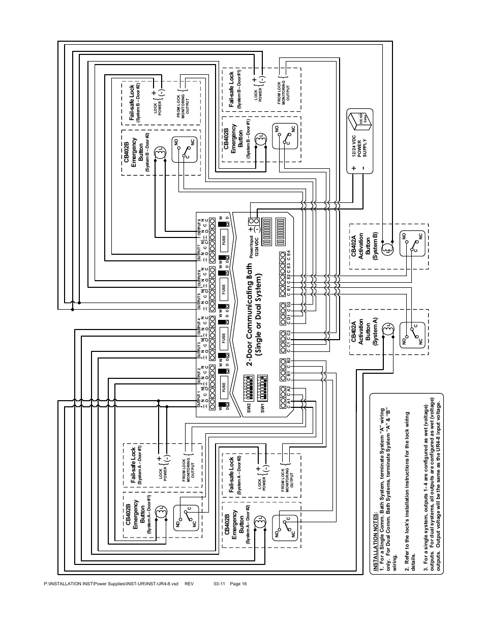 SDC UR4-8 User Manual | Page 16 / 16