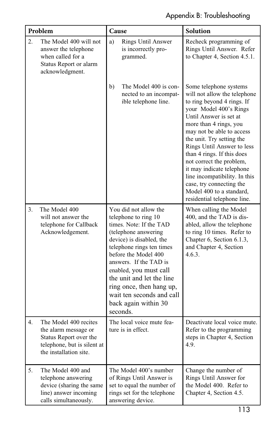 Sensaphone 400 User Manual | Page 115 / 134