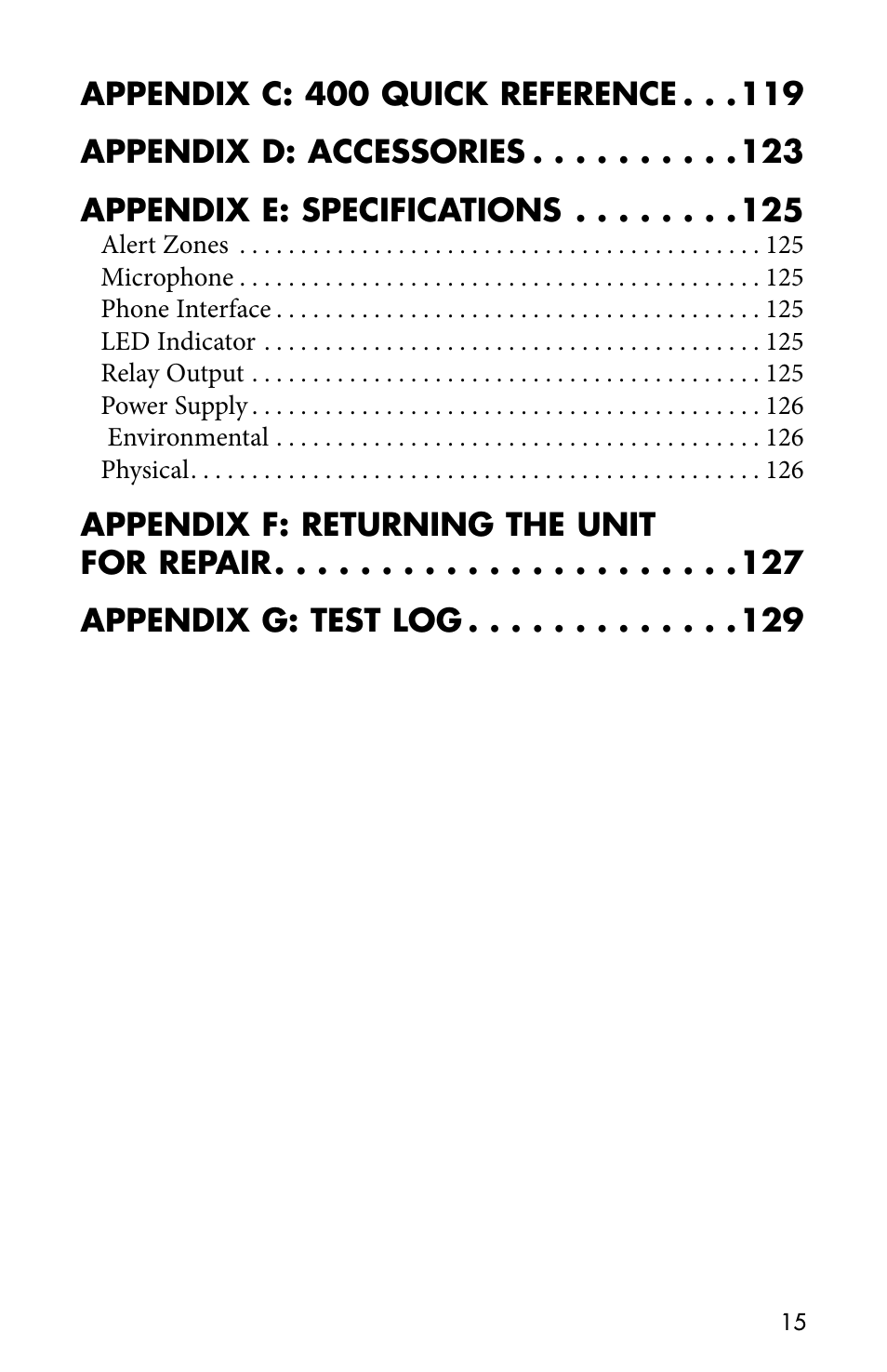 Sensaphone 400 User Manual | Page 17 / 134