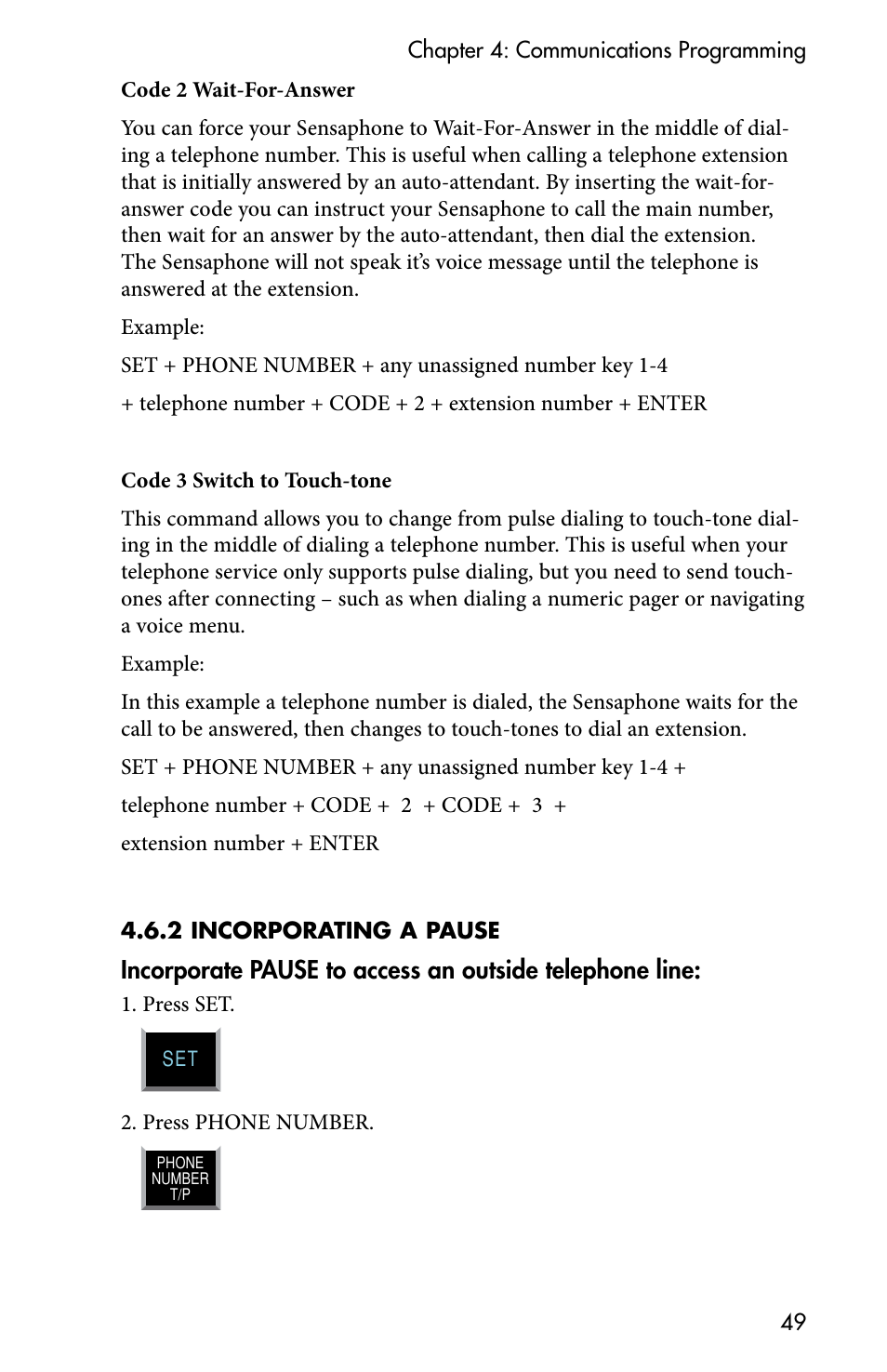 Sensaphone 400 User Manual | Page 51 / 134