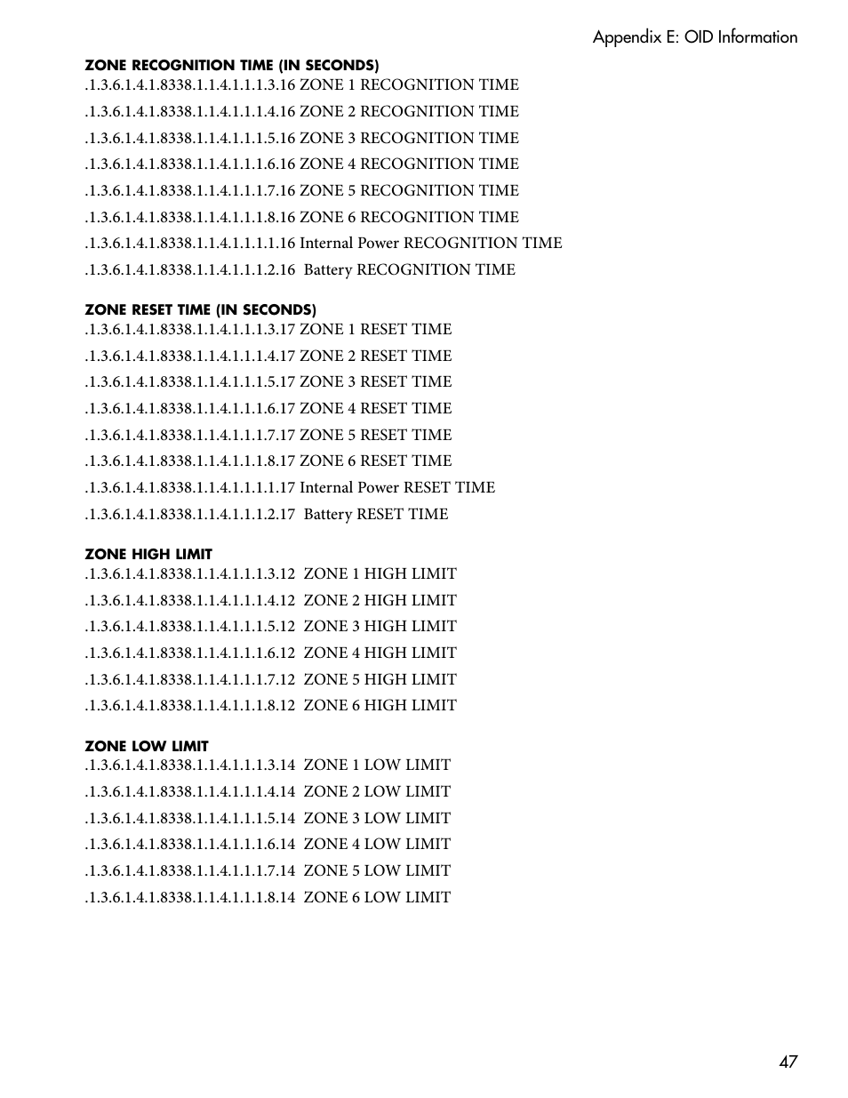 Sensaphone WEB600 Users manual User Manual | Page 47 / 57