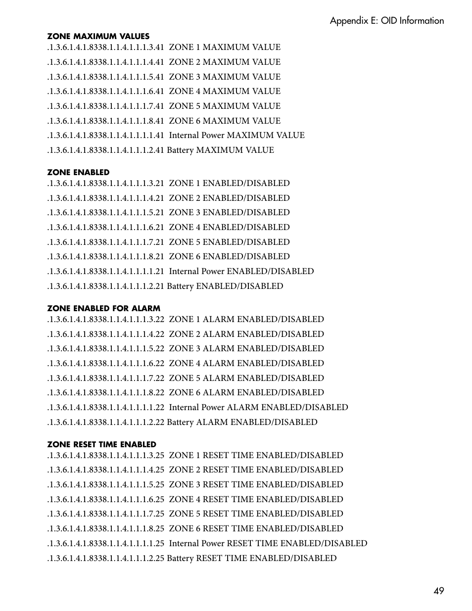 Sensaphone WEB600 Users manual User Manual | Page 49 / 57