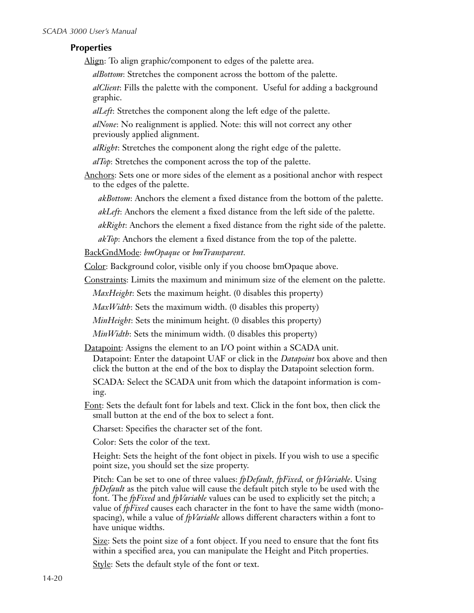 Sensaphone SCADA 3000 Users manual User Manual | Page 144 / 318