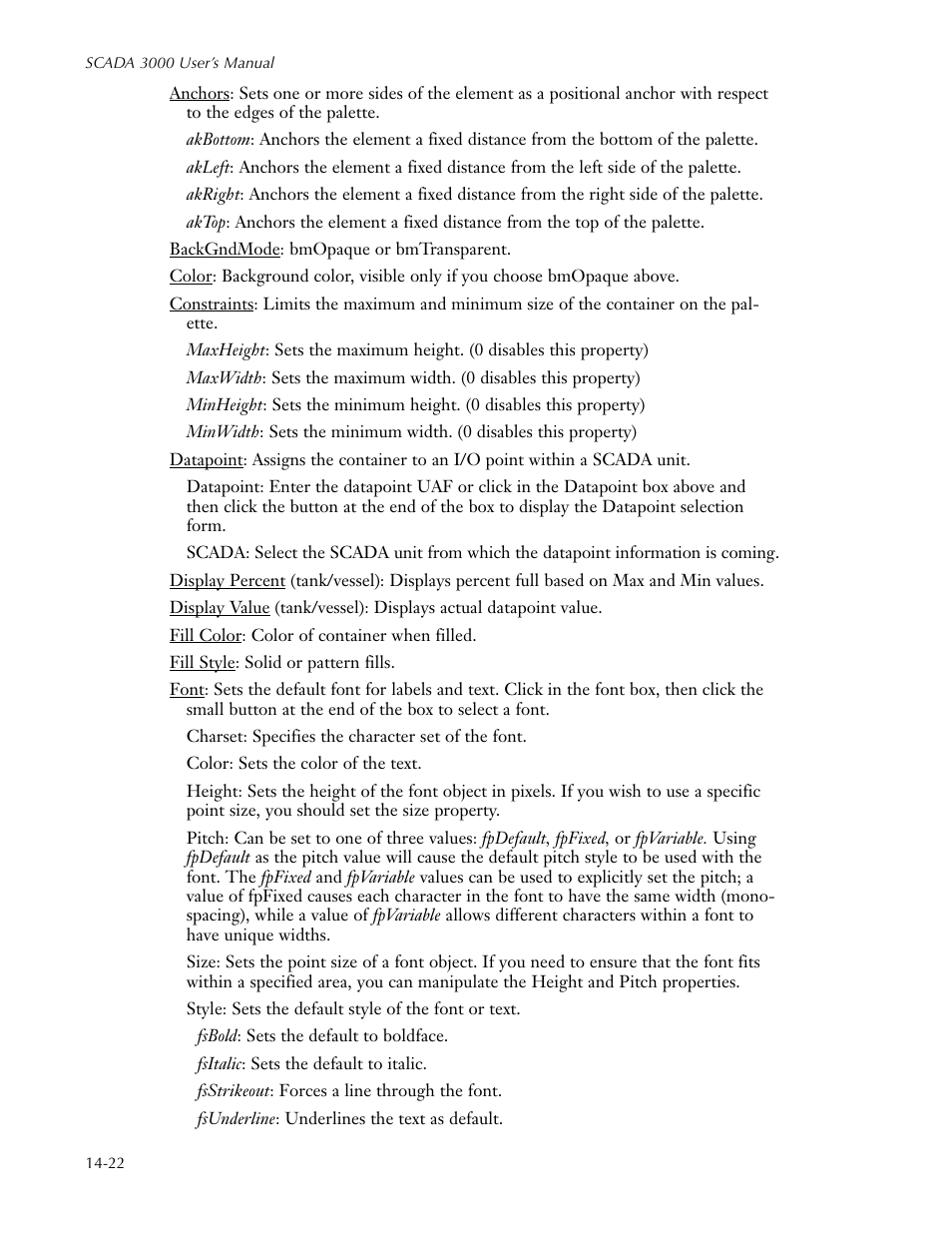 Sensaphone SCADA 3000 Users manual User Manual | Page 146 / 318