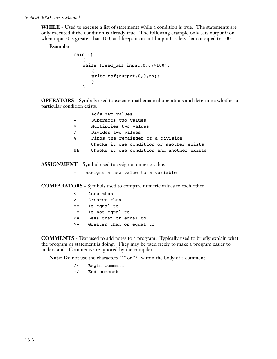 Sensaphone SCADA 3000 Users manual User Manual | Page 192 / 318