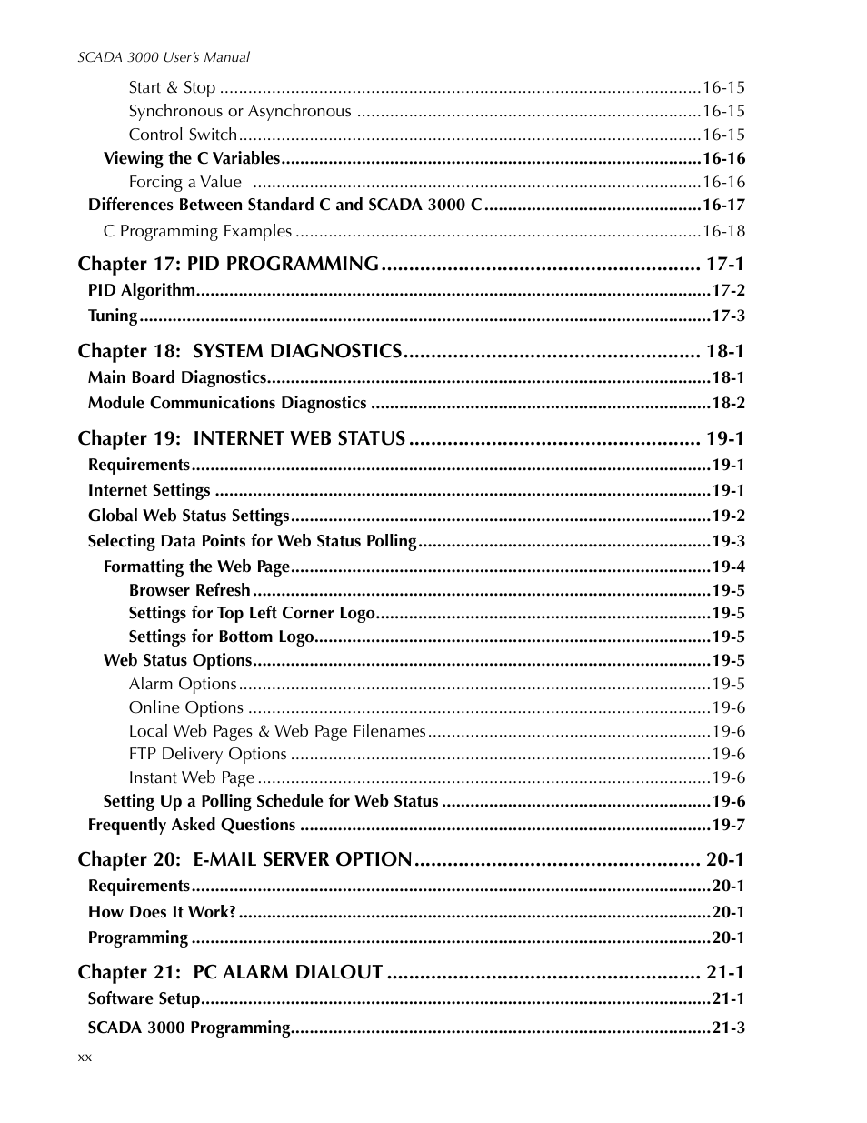 Sensaphone SCADA 3000 Users manual User Manual | Page 22 / 318