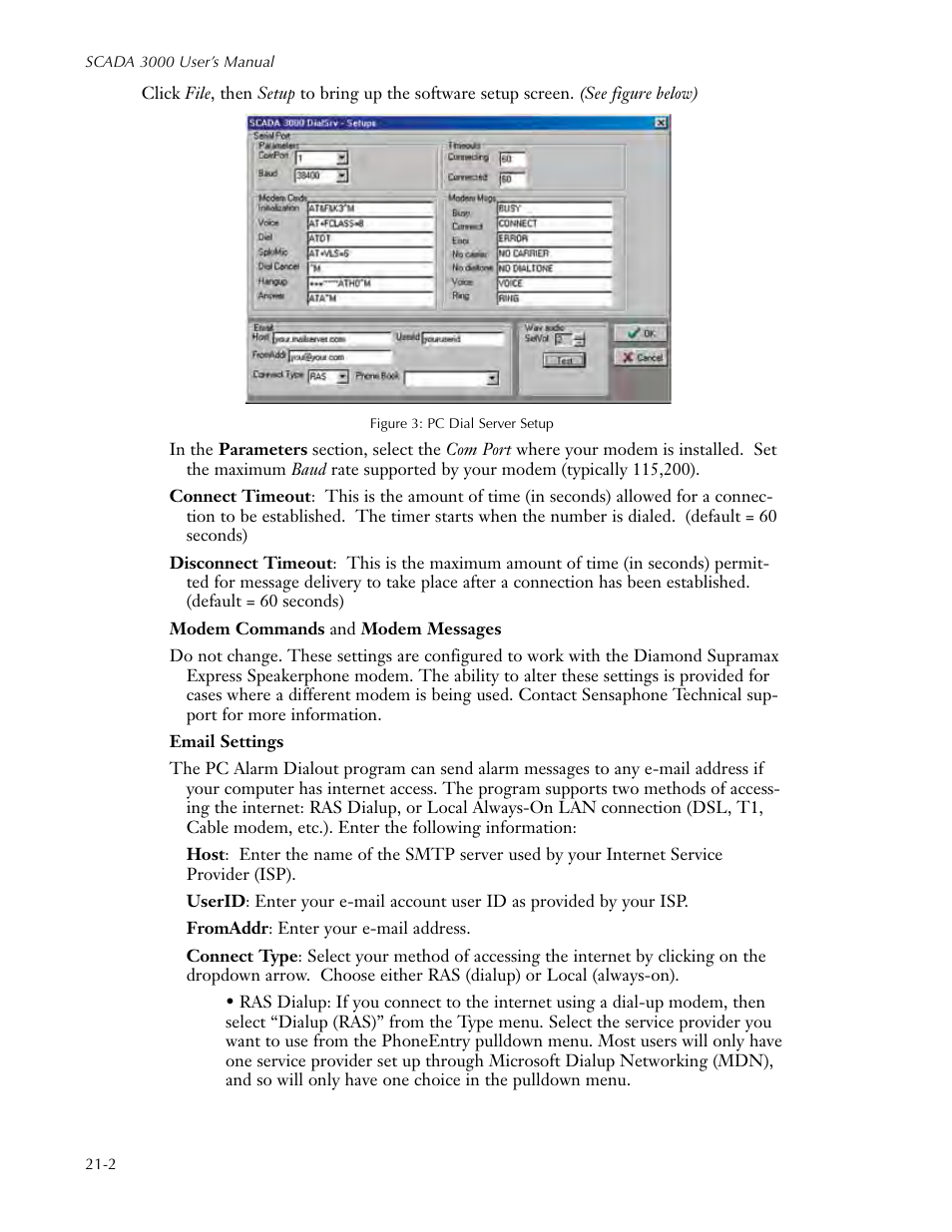 Sensaphone SCADA 3000 Users manual User Manual | Page 226 / 318