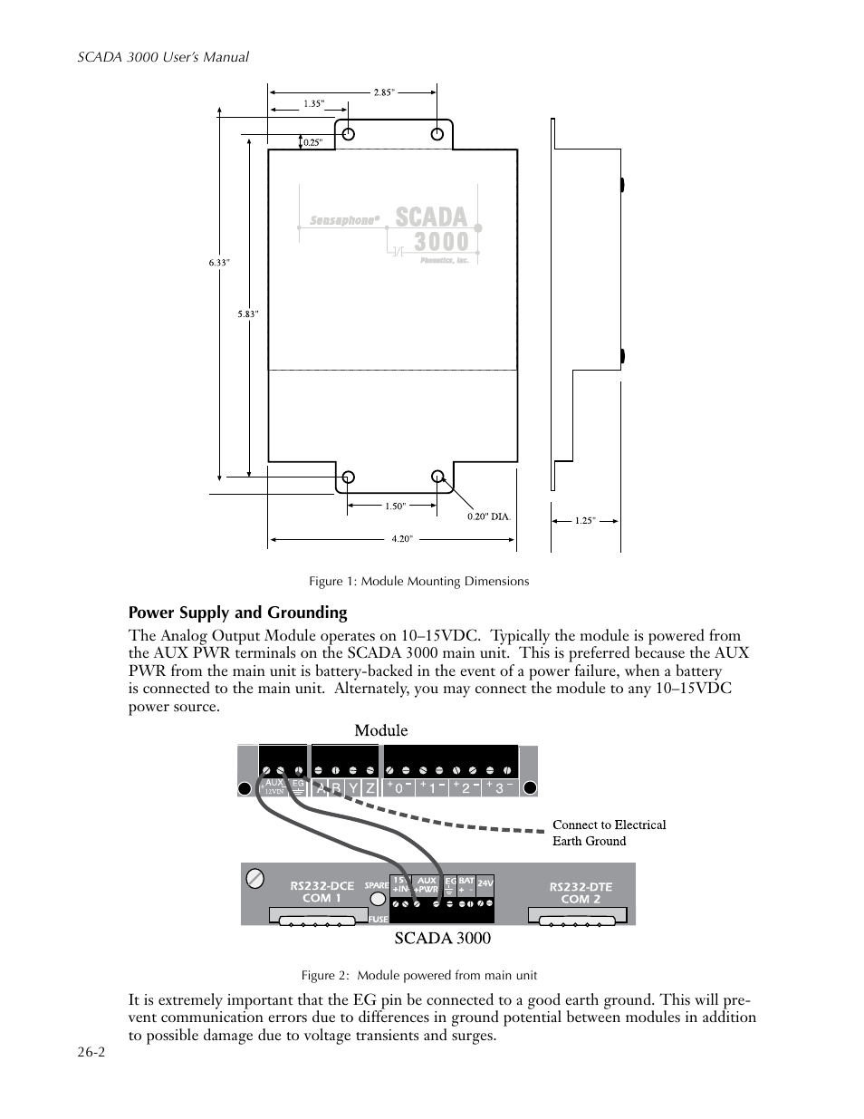Sensaphone SCADA 3000 Users manual User Manual | Page 270 / 318