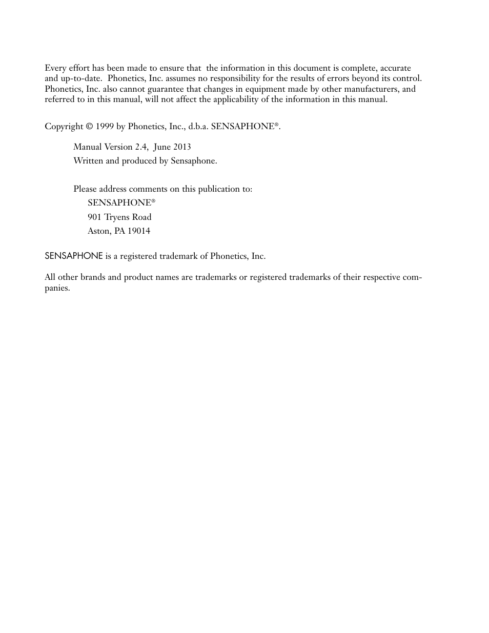 Sensaphone SCADA 3000 Users manual User Manual | Page 4 / 318