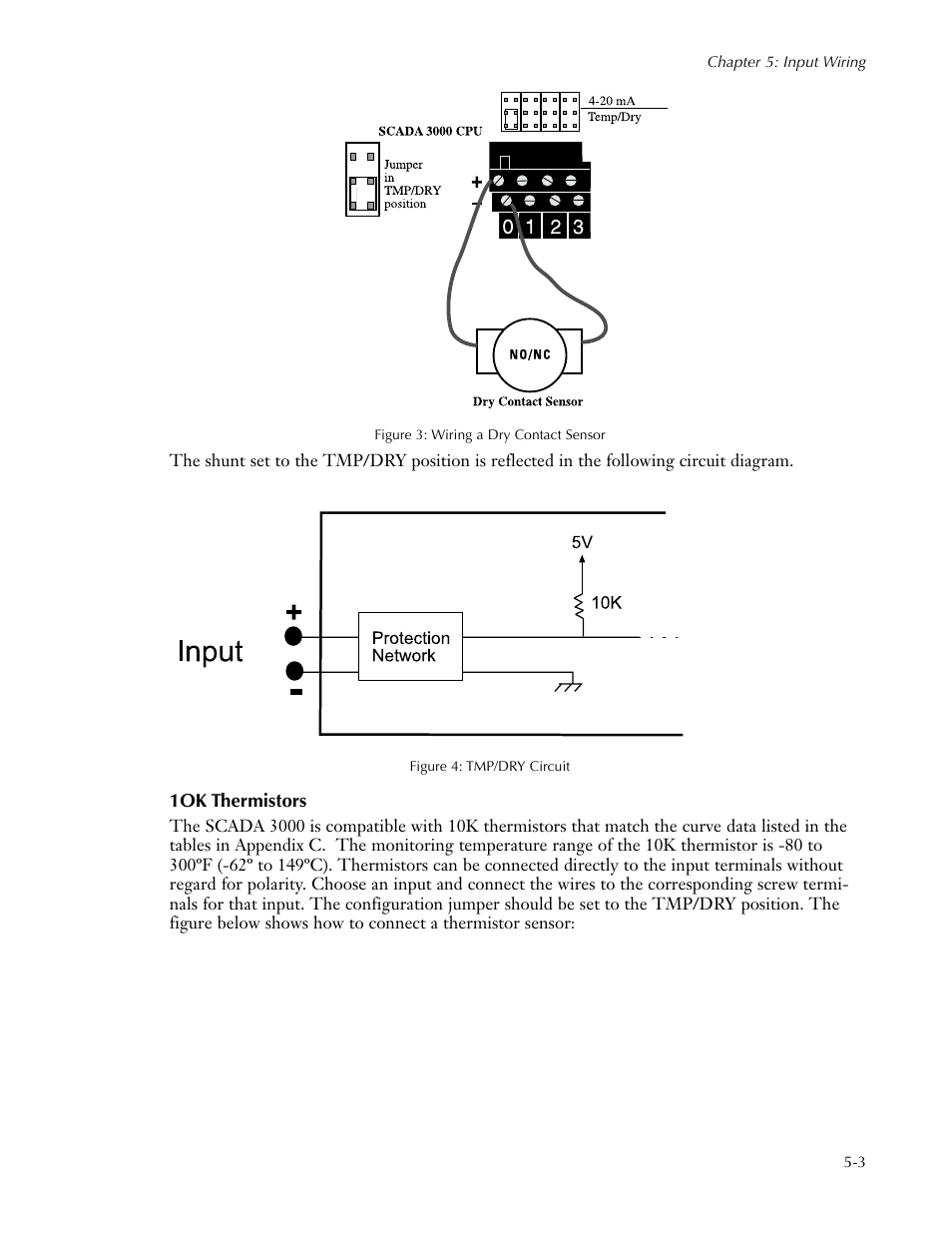 1ok thermistors, 1ok thermistors -3 | Sensaphone SCADA 3000 Users manual User Manual | Page 49 / 318