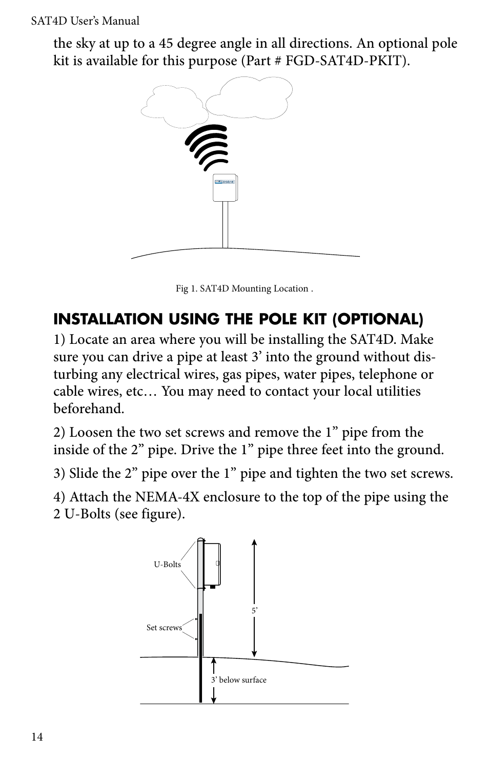 14 sat4d user’s manual | Sensaphone SAT4D User Manual | Page 14 / 32
