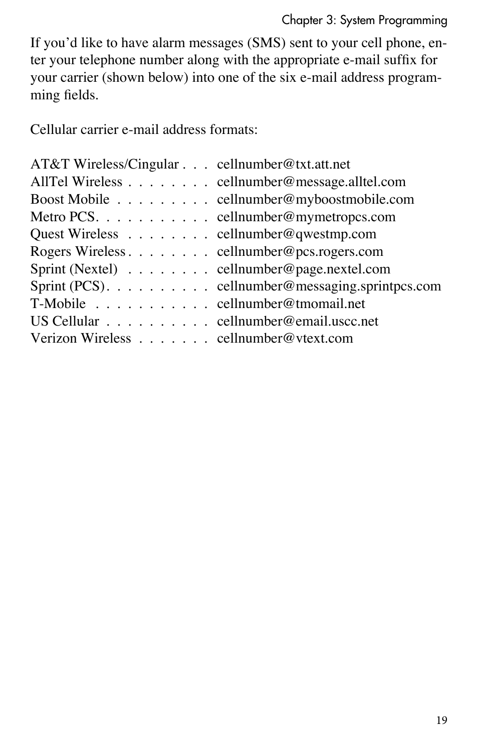 Chapter 4: operation | Sensaphone SAT4D User Manual | Page 19 / 32