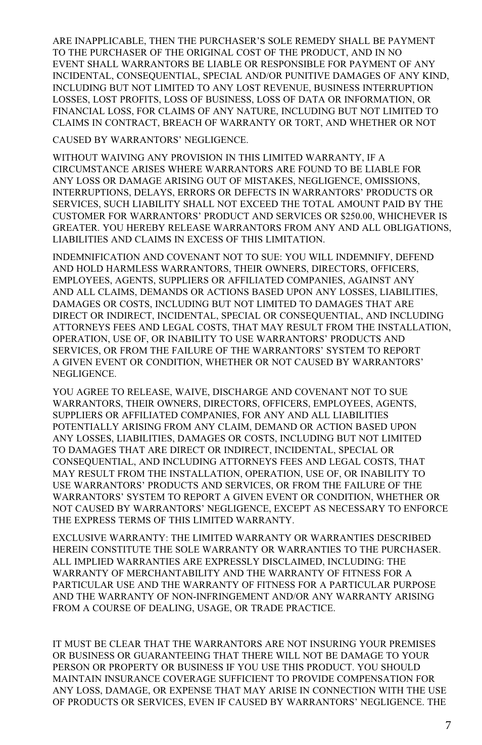 Sensaphone SAT4D User Manual | Page 7 / 32