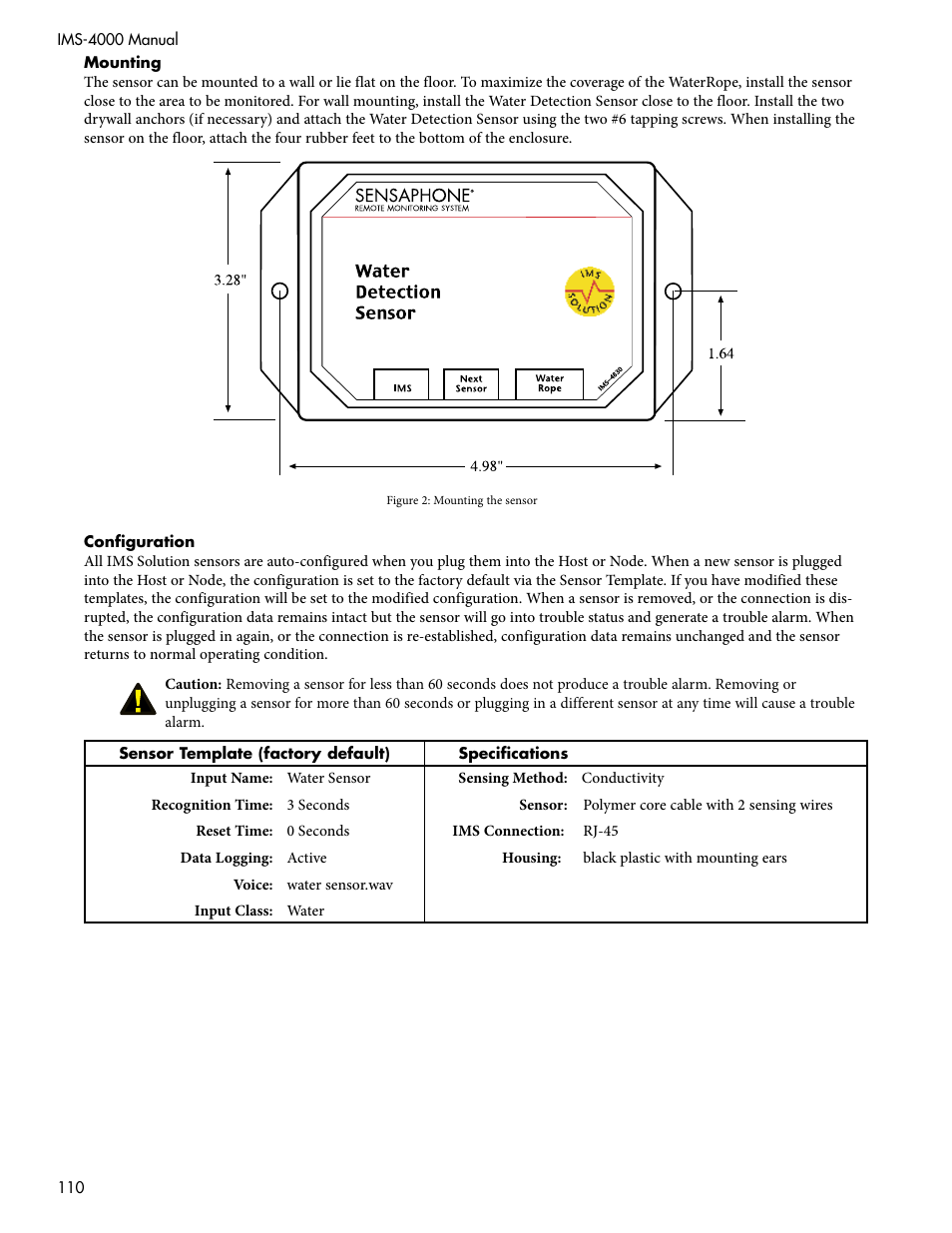 Sensaphone IMS-4000 Users manual User Manual | Page 112 / 142