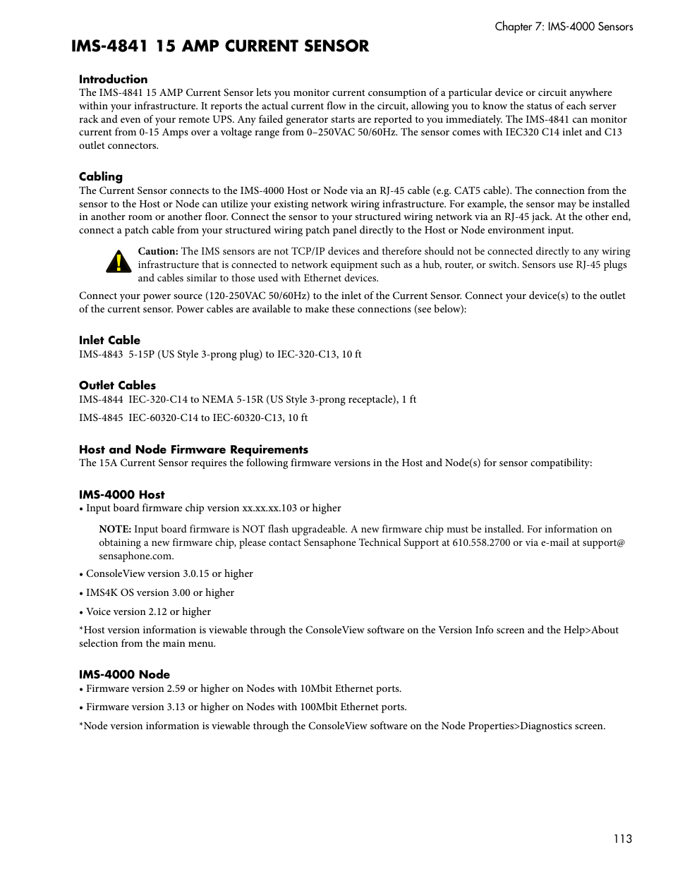 Sensaphone IMS-4000 Users manual User Manual | Page 115 / 142