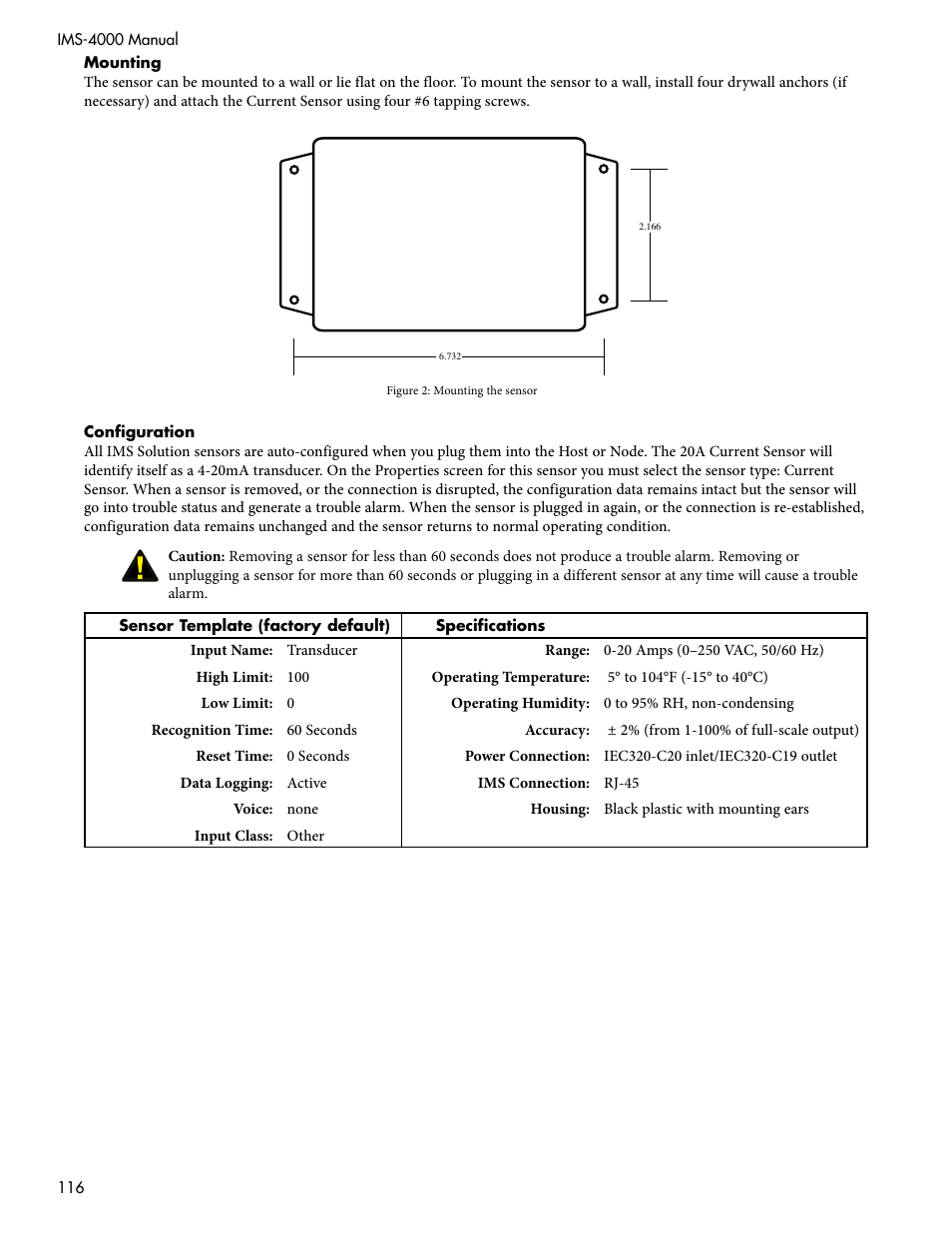 Sensaphone IMS-4000 Users manual User Manual | Page 118 / 142