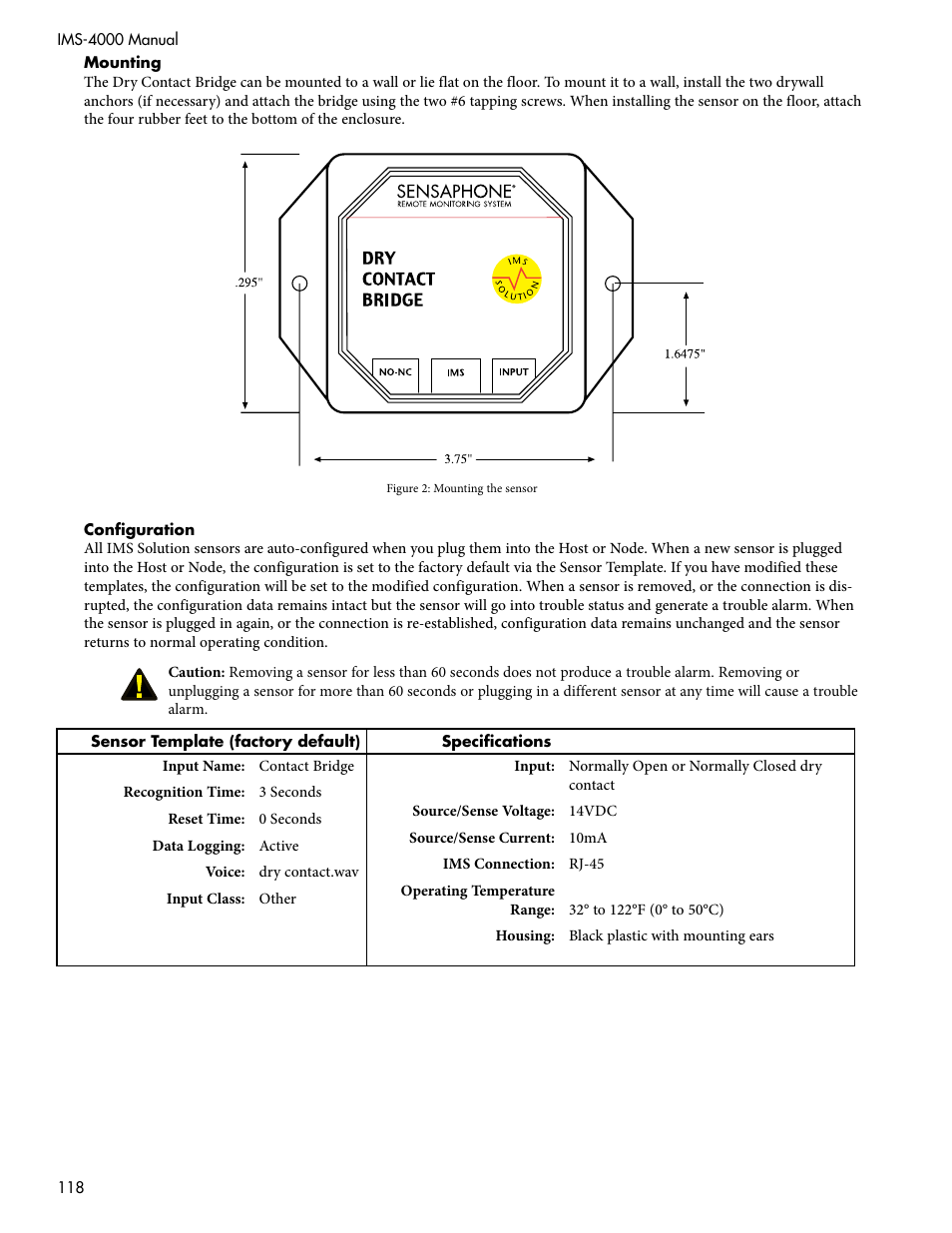 Sensaphone IMS-4000 Users manual User Manual | Page 120 / 142