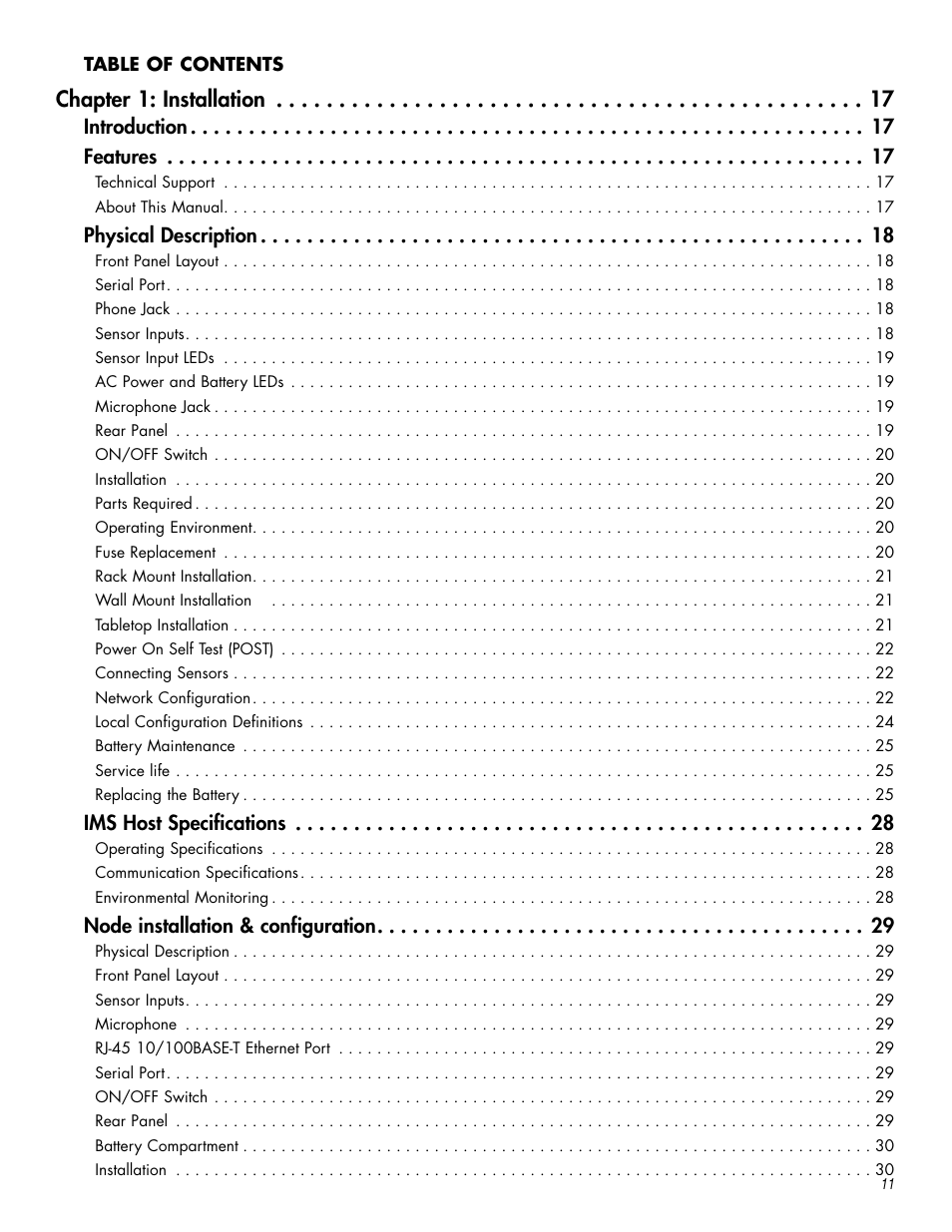 Sensaphone IMS-4000 Users manual User Manual | Page 13 / 142