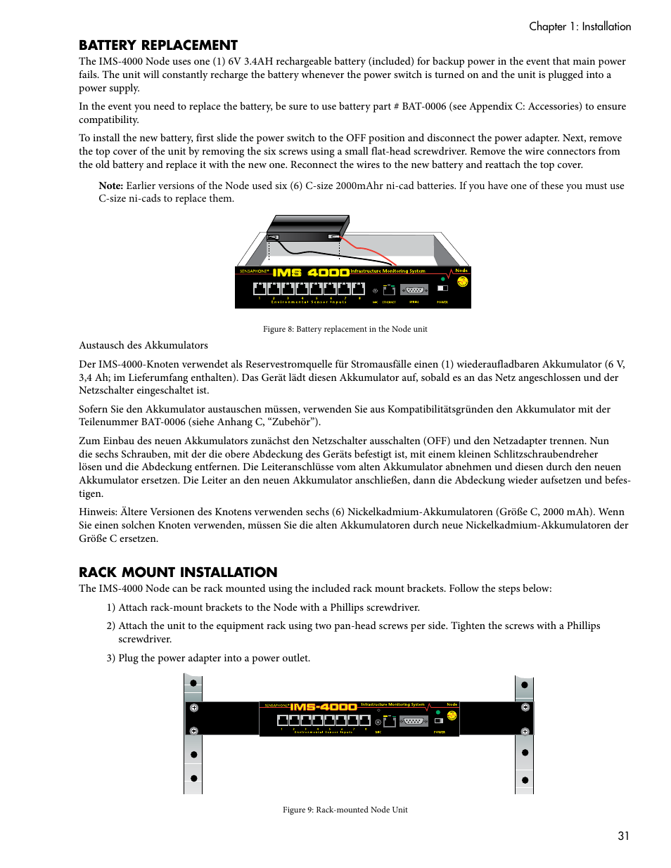 Sensaphone IMS-4000 Users manual User Manual | Page 33 / 142