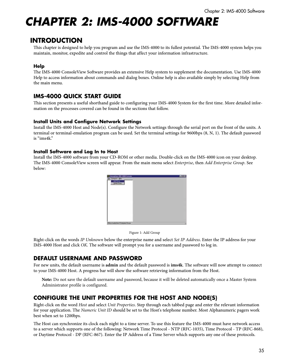 Introduction | Sensaphone IMS-4000 Users manual User Manual | Page 37 / 142